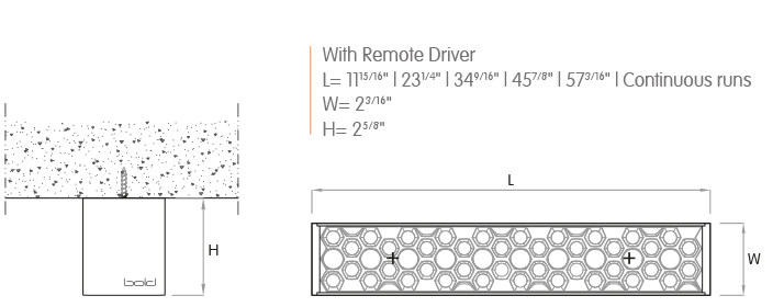 Honeycomb TIR-BXH-S
